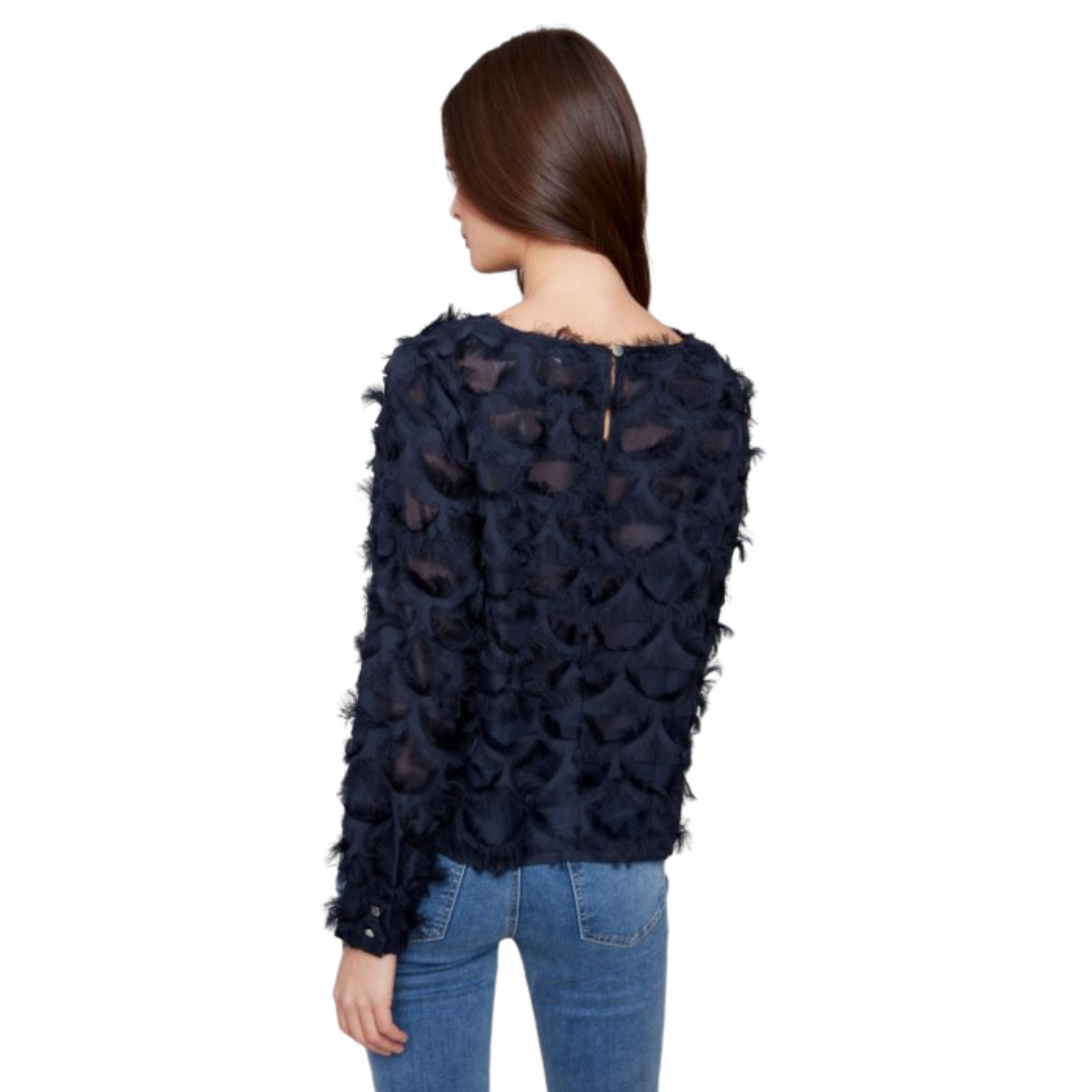 BLOUSE CHIFFON FANCY-CHARLIE B